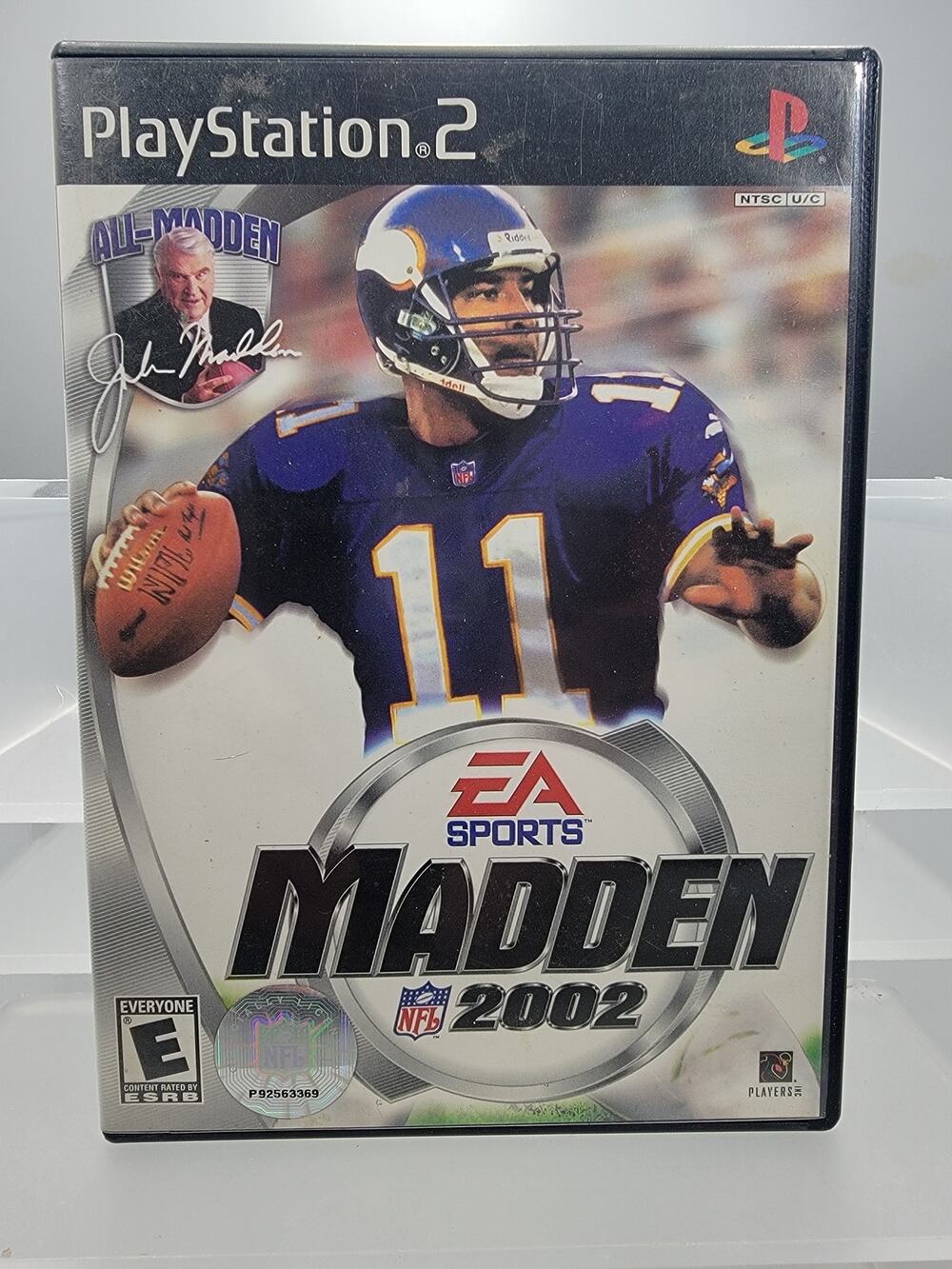 Madden NFL 2002 (Sony PlayStation 2, PS2, 2001)